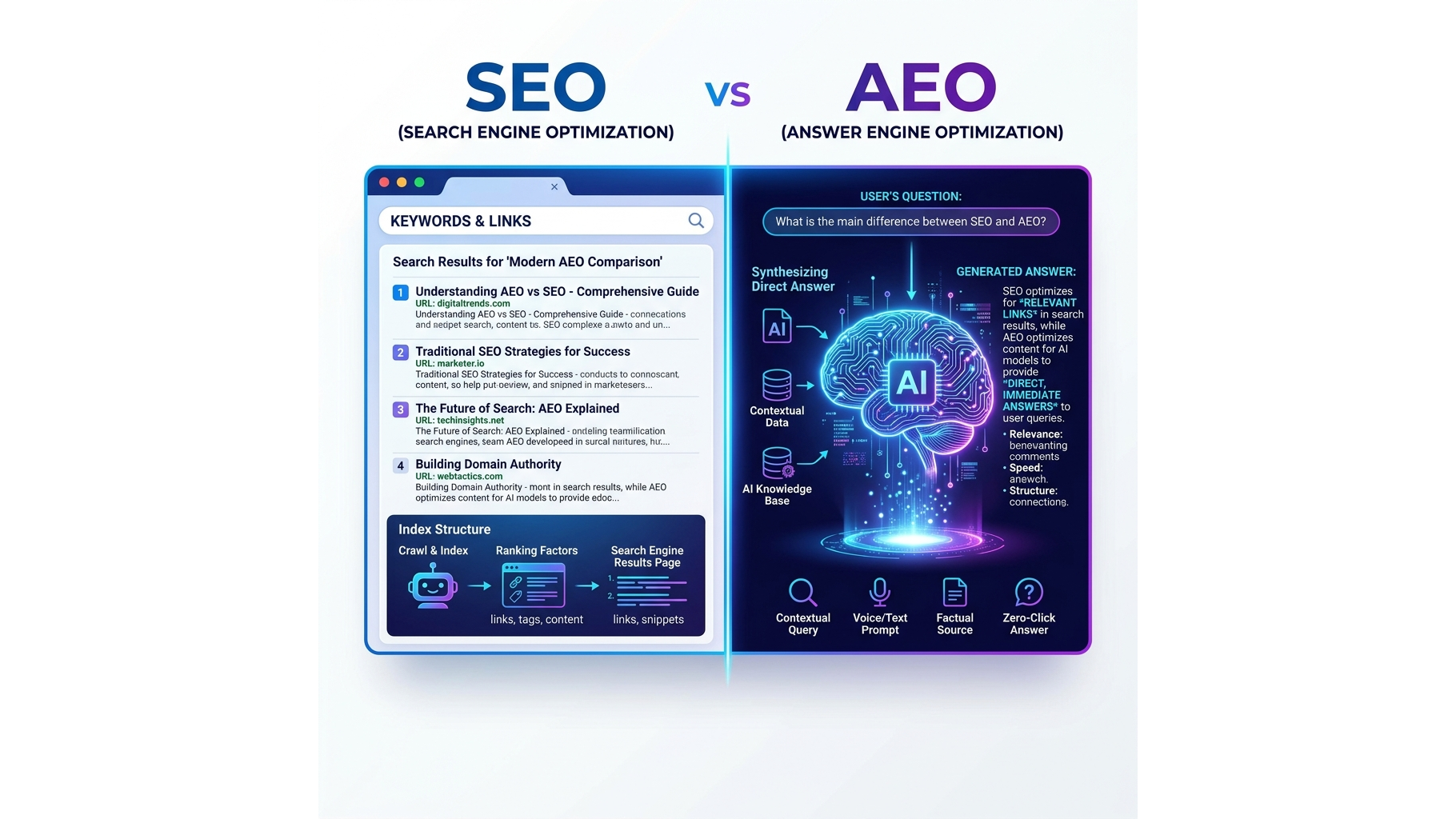 AEO vs SEO: What's the Real Difference?